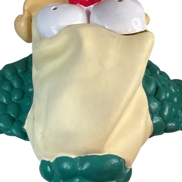 Vintage 2002 The Simpsons "Krusty the Clown" Vinyl Halloween Mask Matt Groening - Picture 8 of 16